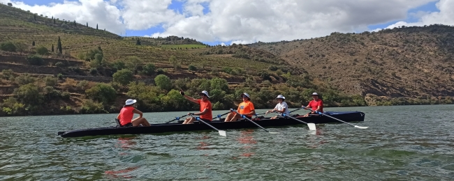 Travesia a remo por el rio Duero