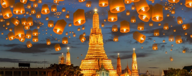 Festival de Linternas en Tailandia - a�o nuevo