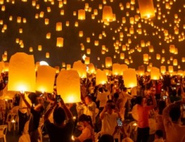 Festival de Linternas en Tailandia - a�o nuevo